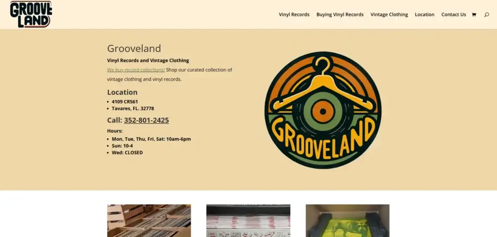 grooveland vintage screenshot