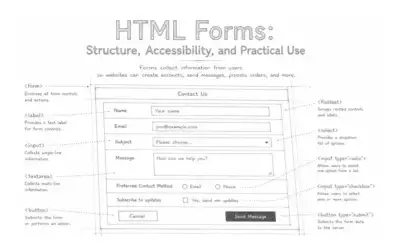 Form Design Best Practices for Clear, Accessible Web Forms
