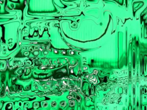 green-liquid-two-mary-hall-art